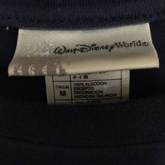 Walt Disney, Embroidery T-shirt, Medium, Blue, Tank top - Picture 5 of 6